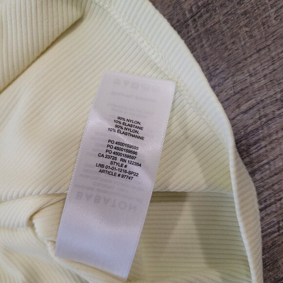 NWT BABATON | Aritzia Senna Contour Rib Racerback Tank Top | Sz. 2XL - Picture 5 of 6